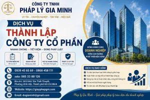 Dịch Vụ Thành Lập Công Ty Cổ Phần