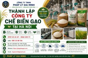 Thành Lập Công Ty Chế Biến Gạo Tại Hà Nội