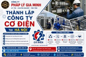 Thành Lập Công Ty Cơ Điện Tại Hà Nội