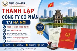 Thành Lập Công Ty Cổ Phần Tại Hà Nội