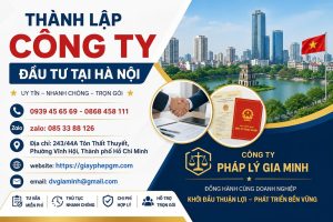 Thành Lập Công Ty Đầu Tư Tại Hà Nội