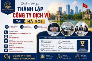 Thành Lập Công Ty Dịch Vụ Tại Hà Nội