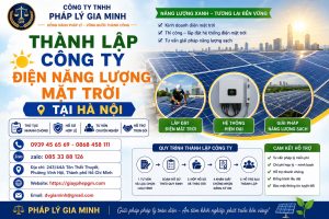 Thành Lập Công Ty Điện Năng Lượng Mặt Trời Tại Hà Nội