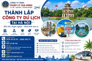 Thành Lập Công Ty Du Lịch Tại Hà Nội
