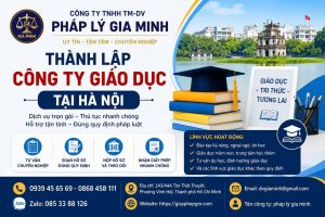 Thành Lập Công Ty Giáo Dục Tại Hà Nội