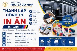 Thành Lập Công Ty In Ấn Tại Hà Nội