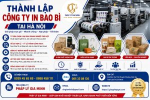 Thành Lập Công Ty In Bao Bì Tại Hà Nội