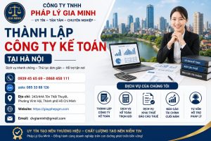 Thành Lập Công Ty Kế Toán Tại Hà Nội