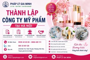 Thành Lập Công Ty Mỹ Phẩm Tại Hà Nội