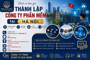 Thành Lập Công Ty Phần Mềm Tại Hà Nội