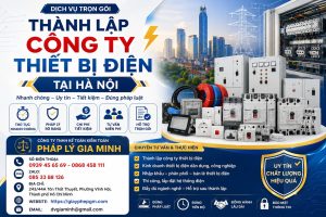 Thành Lập Công Ty Thiết Bị Điện Tại Hà Nội