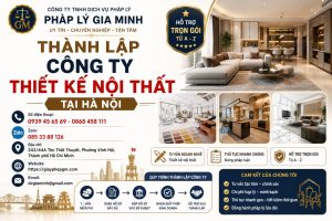 Thành Lập Công Ty Thiết Kế Nội Thất Tại Hà Nội