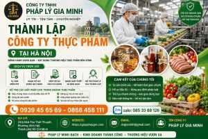 Thành Lập Công Ty Thực Phẩm Tại Hà Nội
