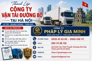 Thành Lập Công Ty Vận Tải Đường Bộ Tại Hà Nội
