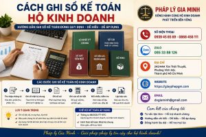 Cách ghi sổ kế toán hộ kinh doanh