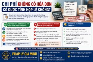 Chi phí không có hóa đơn có được tính hợp lệ không?