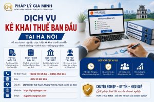 Dịch vụ kê khai thuế ban đầu tại Hà Nội