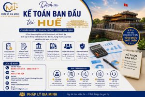 Dịch vụ kế toán ban đầu tại Huế