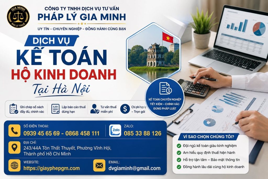 Dịch vụ kế toán hộ kinh doanh tại Hà Nội năm 2026 chuyên nghiệp, hiệu quả 1 Dịch vụ kế toán hộ kinh doanh tại Hà Nội