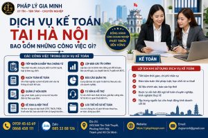 Dịch vụ kế toán tại Hà Nội bao gồm những công việc gì?