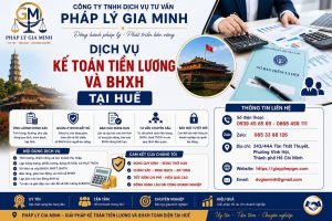 Dịch vụ kế toán tiền lương và BHXH tại Huế