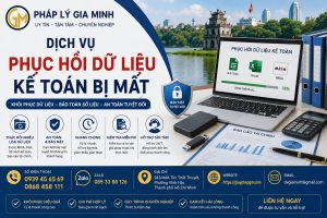 Dịch vụ phục hồi dữ liệu kế toán bị mất
