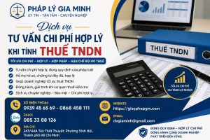 Dịch vụ tư vấn chi phí hợp lý khi tính thuế TNDN