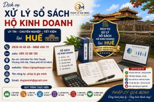 Dịch vụ xử lý sổ sách hộ kinh doanh tại Huế