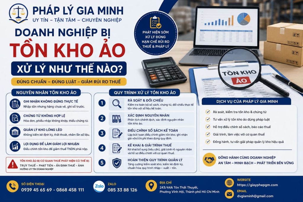 Doanh nghiệp bị tồn kho ảo xử lý như thế nào? Nguyên nhân, cách khắc phục và lưu ý kế toán 1 Doanh nghiệp bị tồn kho ảo xử lý như thế nào?
