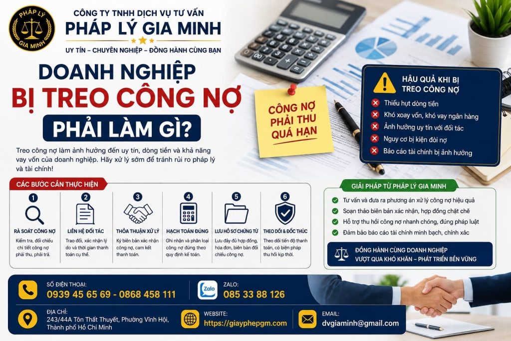 Doanh nghiệp bị treo công nợ phải làm gì? Cách xử lý công nợ tồn đọng hiệu quả 1 Doanh nghiệp bị treo công nợ phải làm gì?