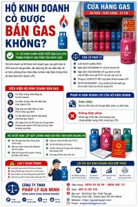 Hộ kinh doanh có được bán gas không