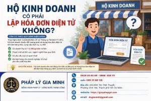 Hộ kinh doanh có phải lập hóa đơn điện tử không?