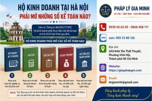 Hộ kinh doanh tại Hà Nội phải mở những sổ kế toán nào?