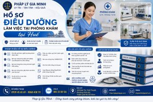 Hồ sơ điều dưỡng làm việc tại phòng khám tại Huế
