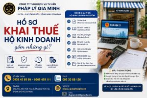 Hồ sơ khai thuế hộ kinh doanh gồm những gì?