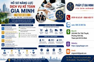 Hồ sơ năng lực dịch vụ kế toán Gia Minh tại Hà Nội