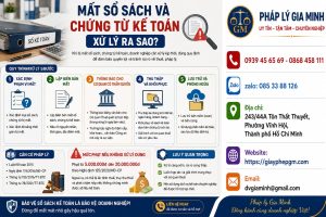 Mất sổ sách và chứng từ kế toán xử lý ra sao?