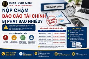 Nộp chậm báo cáo tài chính bị phạt bao nhiêu?