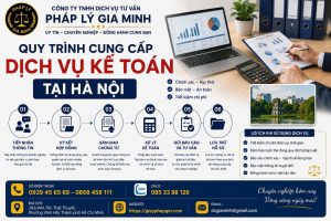 Quy trình cung cấp dịch vụ kế toán tại Hà Nội