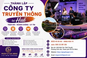 Thành lập công ty truyền thông tại Huế