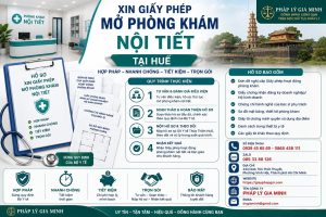 Xin giấy phép mở phòng khám nội tiết tại Huế