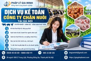 Dịch vụ kế toán công ty chăn nuôi tại Hà Nội