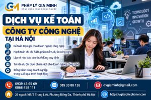 Dịch Vụ Kế Toán Công Ty Công Nghệ Tại Hà Nội
