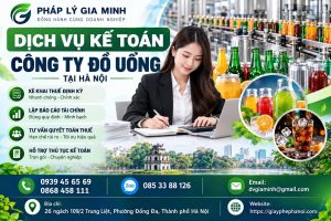 Dịch vụ kế toán công ty đồ uống tại Hà Nội