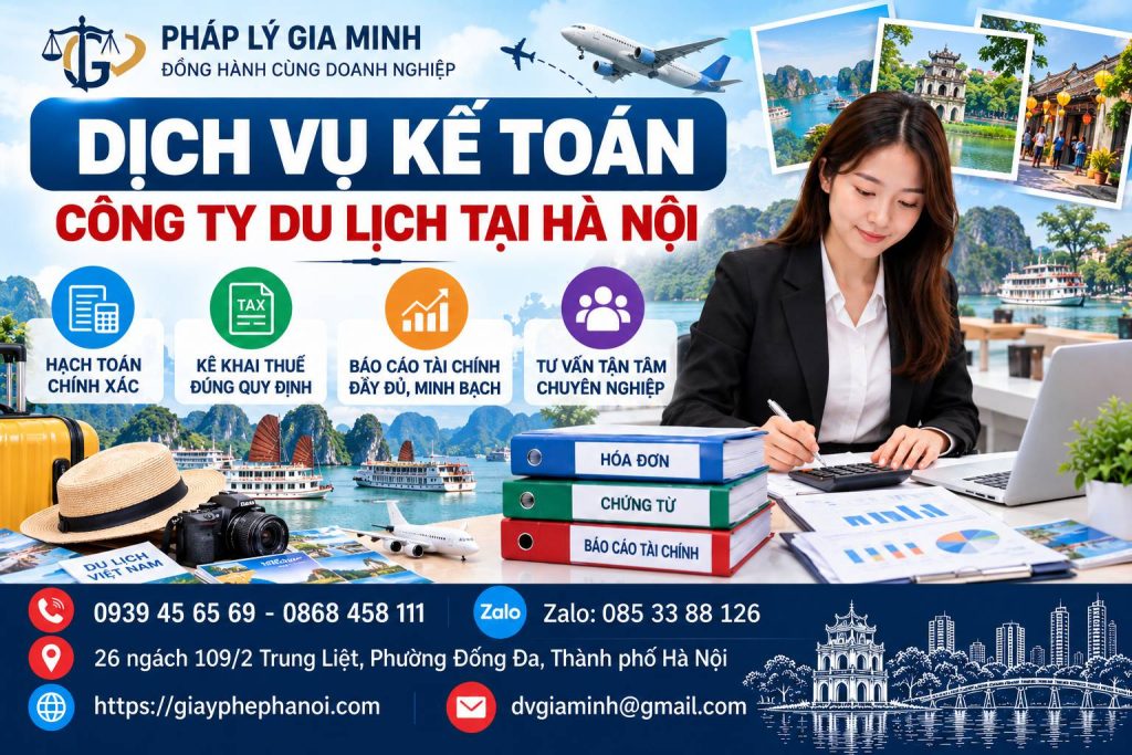Dịch vụ kế toán công ty du lịch tại Hà Nội 1 Dịch Vụ Kế Toán Công Ty Du Lịch Tại Hà Nội