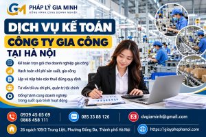 Dịch Vụ Kế Toán Công Ty Gia Công Tại Hà Nội