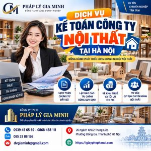 Dịch Vụ Kế Toán Công Ty Nội Thất Tại Hà Nội