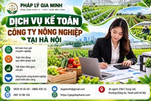 Dịch vụ kế toán công ty nông nghiệp tại Hà Nội