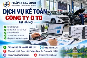 Dịch vụ kế toán công ty ô tô tại Hà Nội