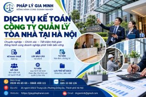 Dịch vụ kế toán công ty quản lý tòa nhà tại Hà Nội